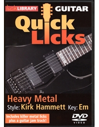 Lick Library-Guitar Quick Licks-Kirk Hammett's style in Em key