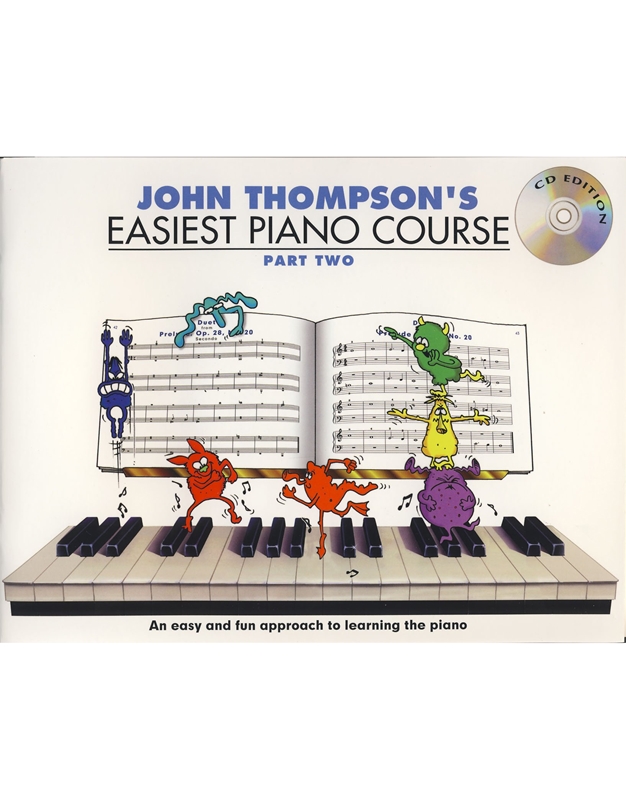 John Thompson-Easiest Piano Course-Part 2 BK/CD