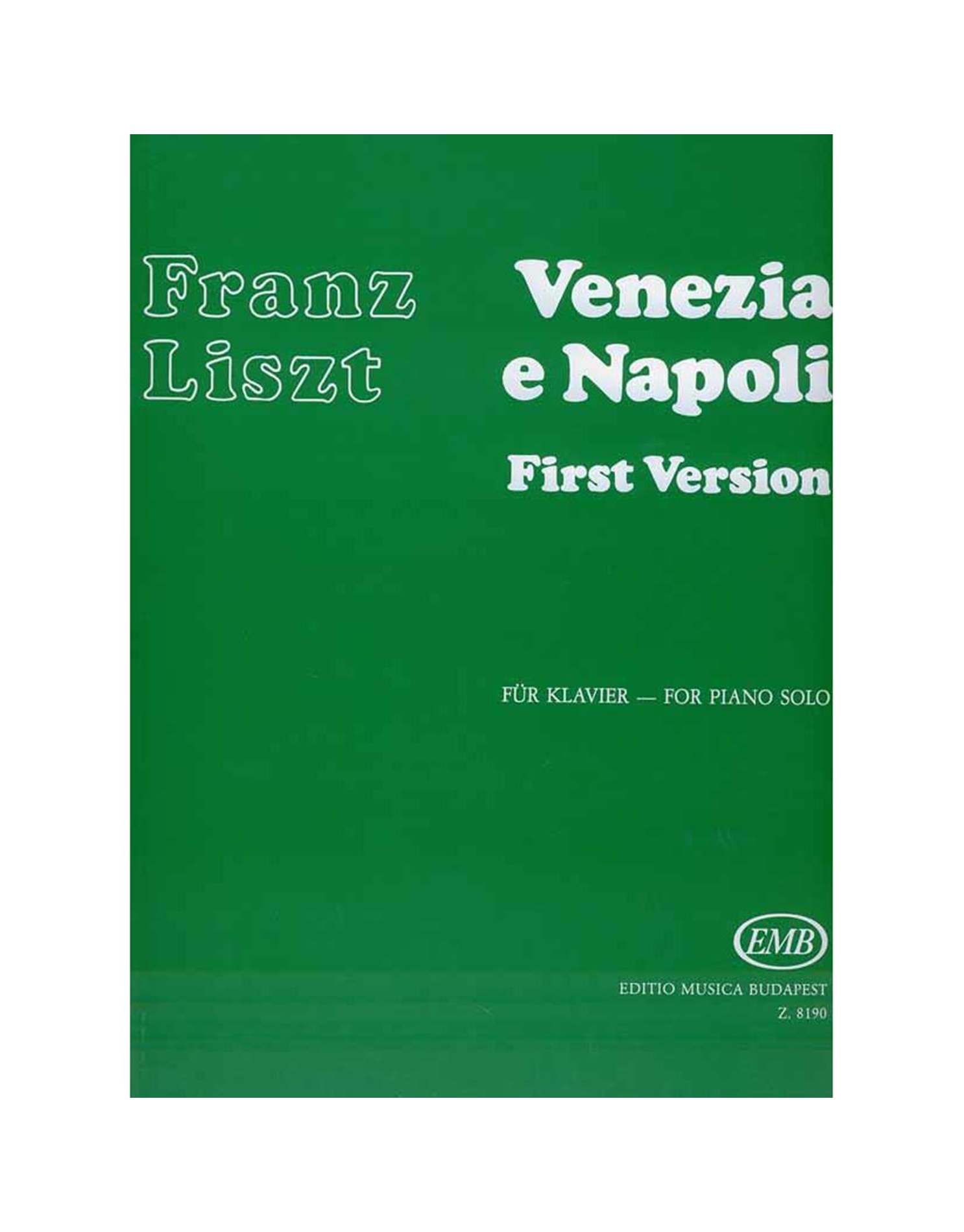 Piano - Venezia E Napoli
