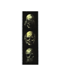 D'Addario - Planet Waves Alchemy Gothic 'Muted Skulls' Strap for electric guitar - bass