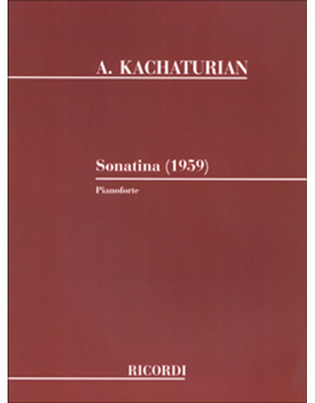 Khachaturian - Sonatina