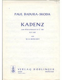 Mozart - Cadenza  To Conc. KV 503