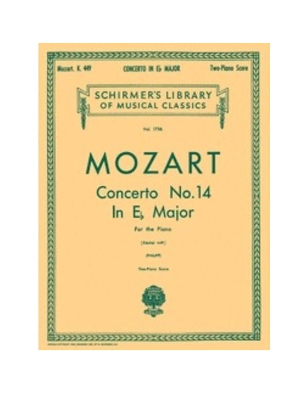 Mozart -  Concerto N.14 (EB) KV 449