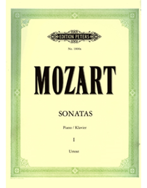 W.A.Mozart - Sonatas I Klavier / Peters editions