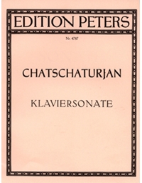 Aram Khachaturian - Klaviersonate / Peters editions