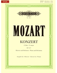 W.A.Mozart - Konzert C-Dur Klavier und Orchester (Urtext) / Peters