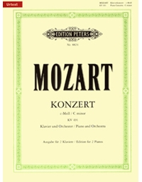 W.A.Mozart - Konzert c-Moll KV 491 / Klavier und Orchester (Urtext) /Εκδόσεις Peters