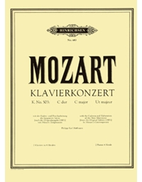 W.A.Mozart - Klavierkonzert K. No. 503 C dur / Peters editions