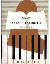 W.A.Mozart - Valzer Favorito per pianoforte / Εκδόσεις Ricordi