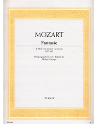 W.A. Mozart - Fantaisie in D minor KV 397 / Schott editions
