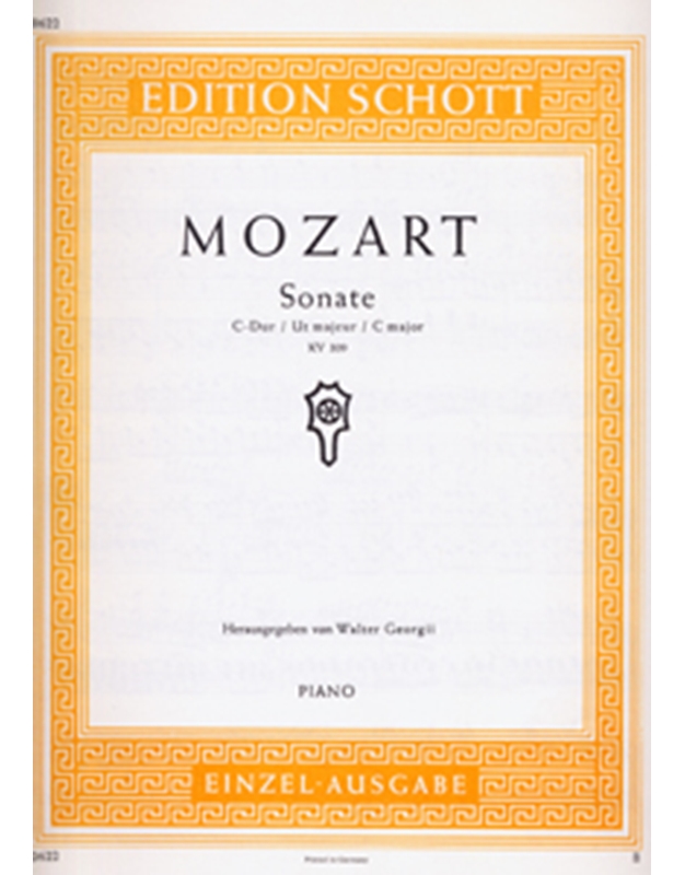  Mozart - Sonata C Maj.KV 309