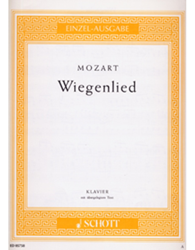  Mozart - Wiegnlied 