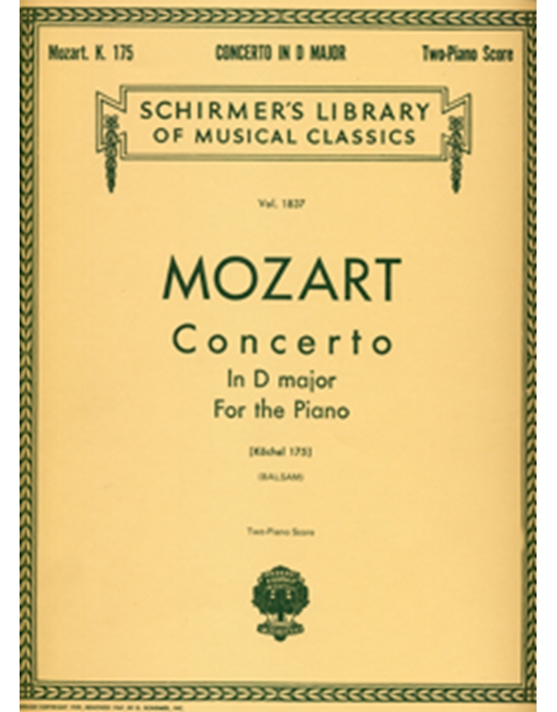  Mozart - Concerto N.5 (D) KV 175