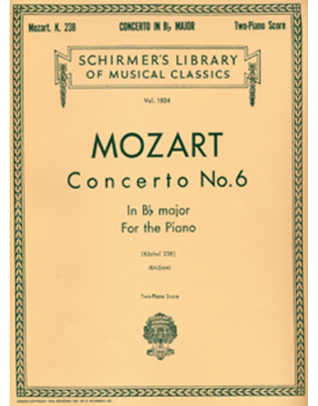  Mozart - Concerto N.6 (BB) KV 238