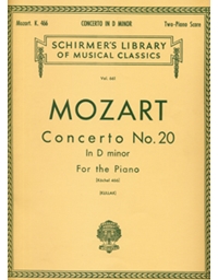 W. A. Mozart - Concerto No. 20 in D minor / Schirmer editions