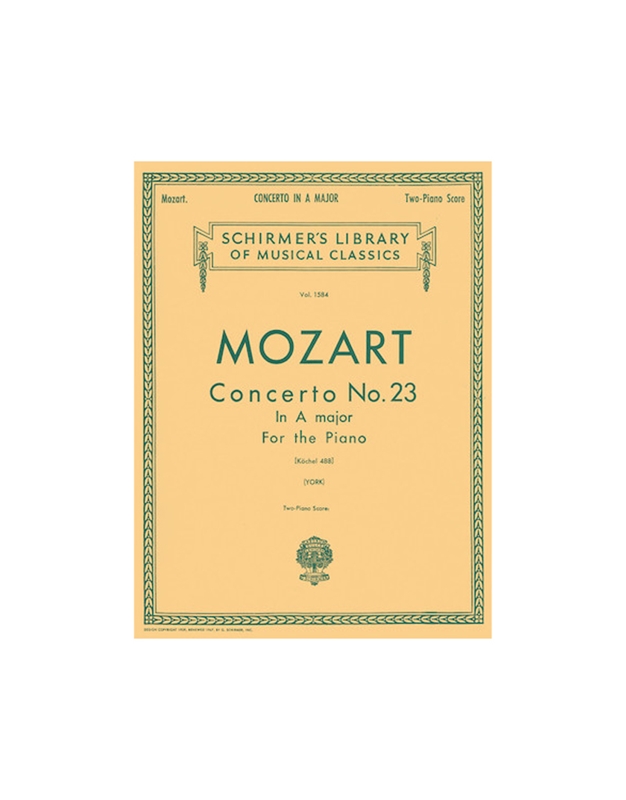 Mozart-Concerto NO. 23 IN A, K.488