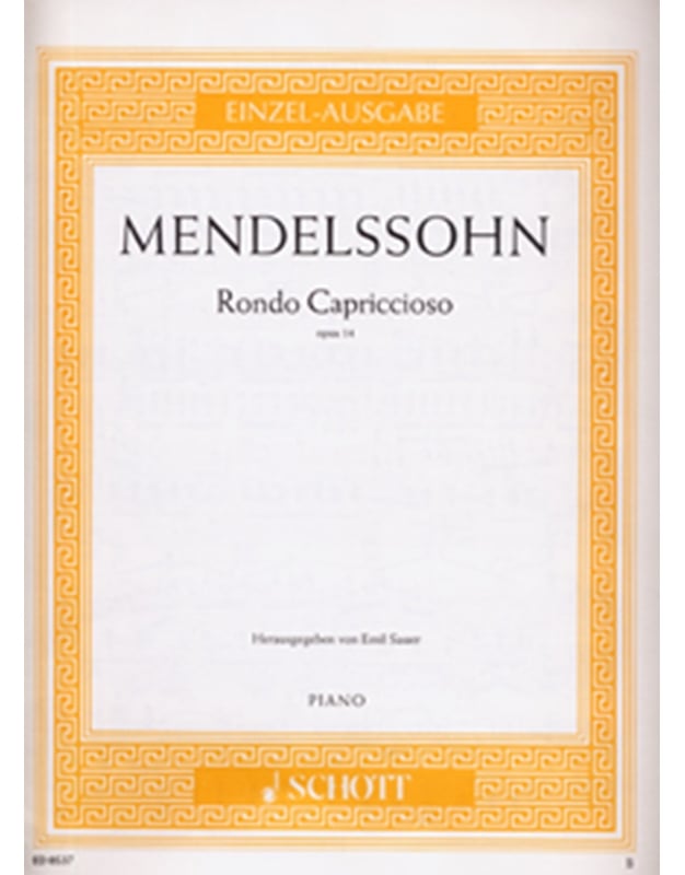 Mendelssohn - Rondo Capriccioso Op. 14