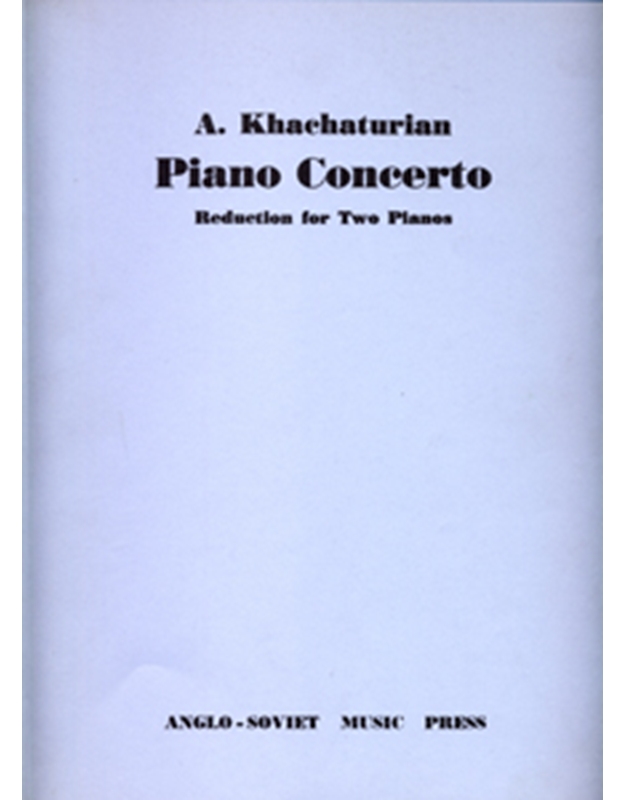 A. Khachaturian - Piano Concerto / Εκδόσεις Boosey & Hawkes