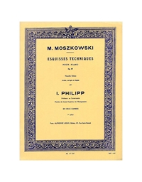 Moszkowski - Esquisses Techniques Op.97 N1