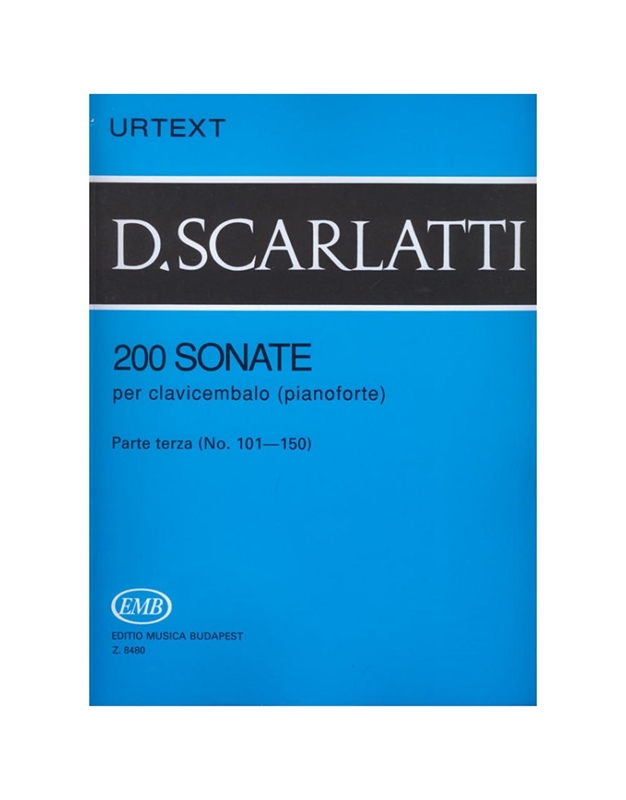 Scarlatti - 200 Sonates N.3 Urtext