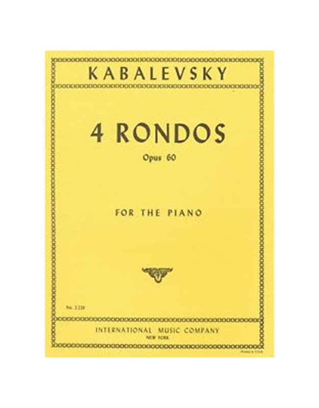 Kabalevsky - 4 Rondos Op 60