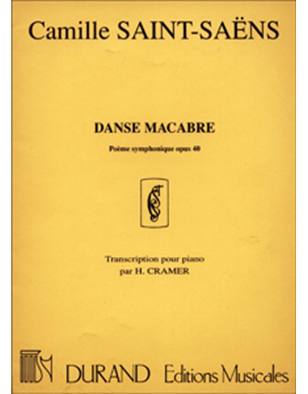 Camille Saint-Saens - Danse Macabre (Poeme symphonique opus 40 - transcribed for piano) / Ricordi editions