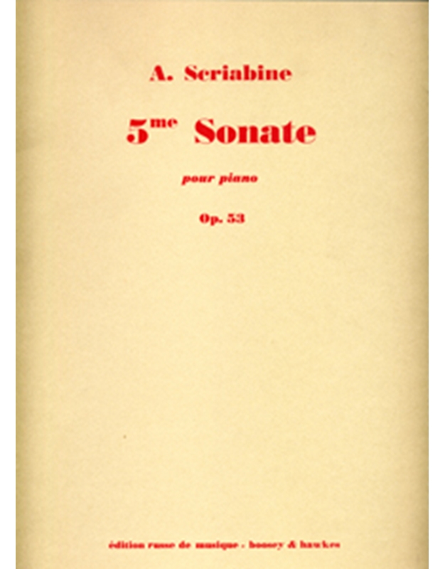 Skryabin - Sonata n.5 Op. 53