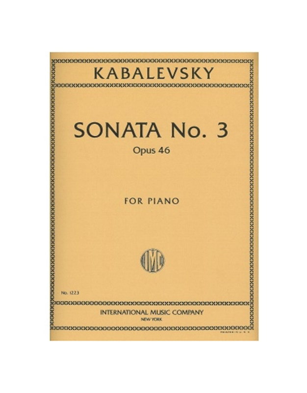 Kabalevsky - Sonata No.3 Op 46