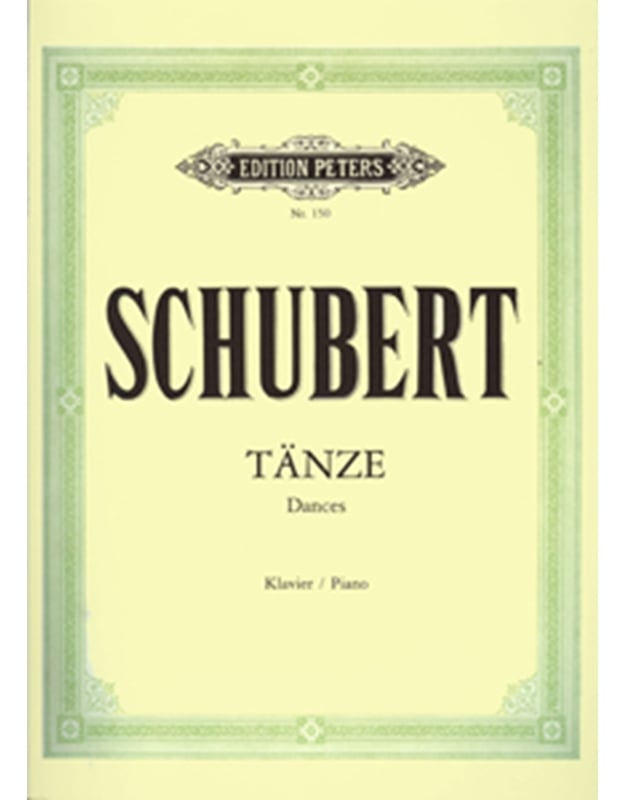 Franz Schubert - Tanze / Peters editions