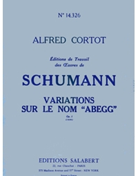 Schumann - Abegg-Variationen Op.1