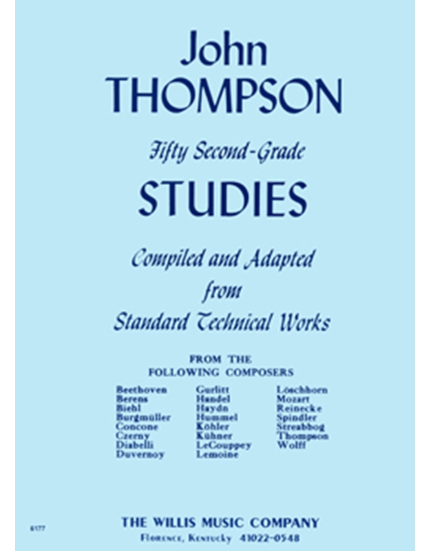 John Thompson-Second Grade Studies