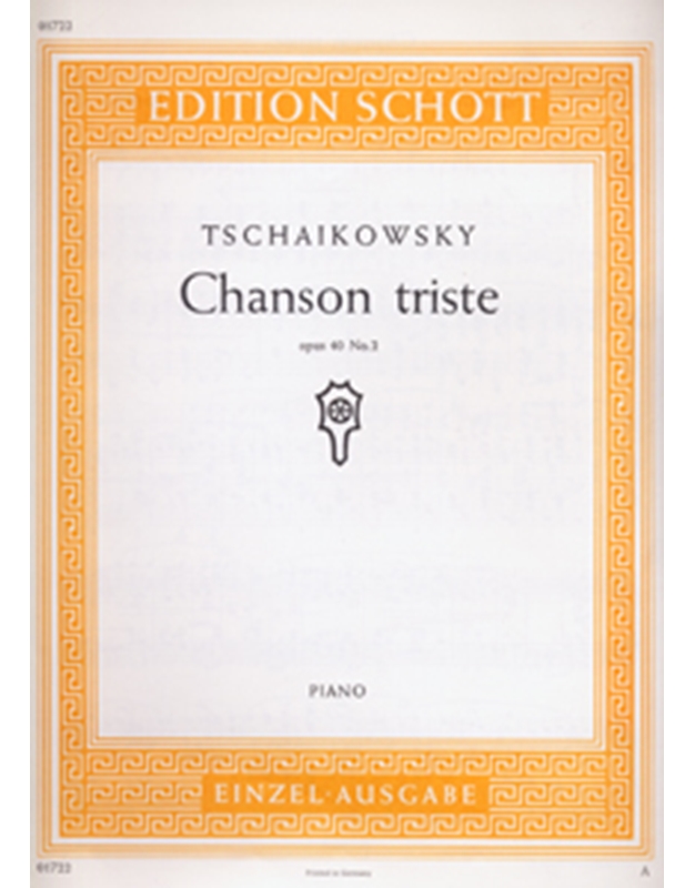 Tchaikovsky - Canzone Triste Op.40 N 2 