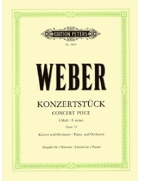 Carl Maria von Weber - Konzertstuck f-Moll Opus 79 / Klavier und Orchester / Εκδόσεις Peters