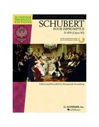 Schubert- - 4 Impromptus Op.90 B/CD