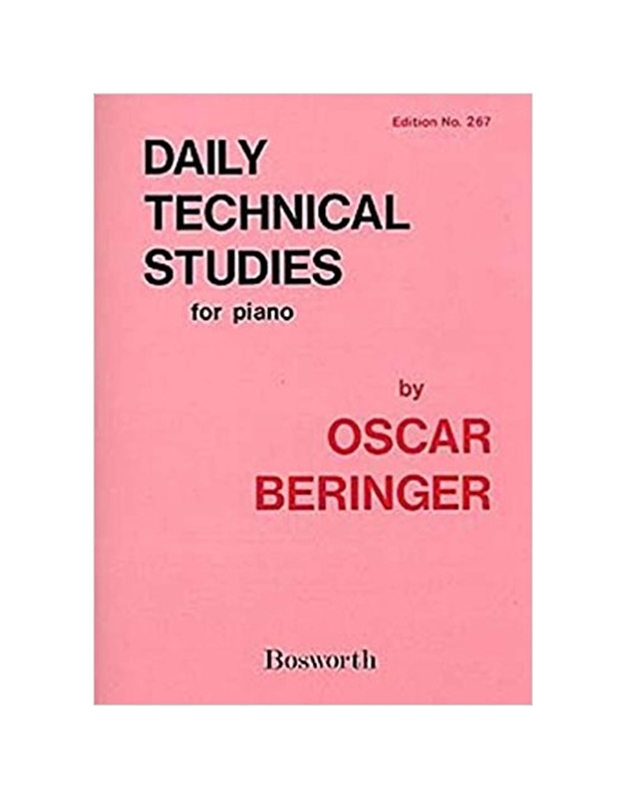 Beringer Oscar - Daily Technical Studies For Piano