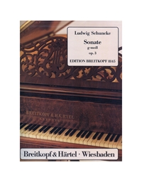 Schunke - Sonate G-Moll Op.3