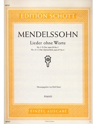  Mendelssohn - Songs Without Words Op.30/3
