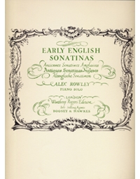Rowley - Early English Sonatinas