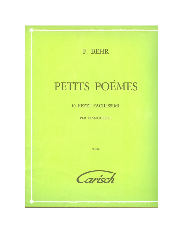 Behr -  Petits Poemes