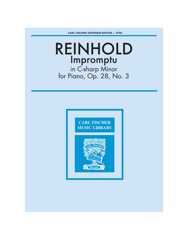 Reinhold -  Impromptu  Op.28 N.3