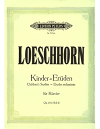 Albert Loeschhorn - Kinder Etuden fur Klavier Op. 181 Heft II / Εκδόσεις Peters