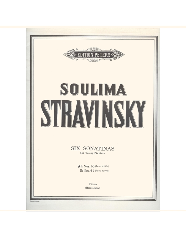 Stravinsky S. - Six Sonatinas