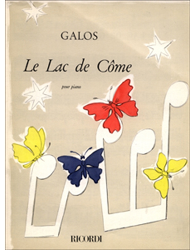 Giselle Galos - Le Lac de Come pour piano / Εκδόσεις Ricordi