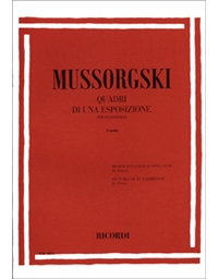 Modest Mussorgsky - Quadri di una esposizione per pianoforte / Ricordi editions