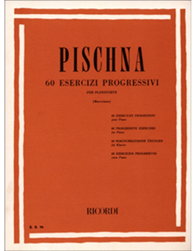 Pischna - 60 Esercizi progressivi per pianoforte