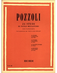 Pozzoli - 24 Studi di facile meccanismo