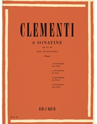 Clementi - 6 Sonatine op. 37 e op. 38 per pianoforte