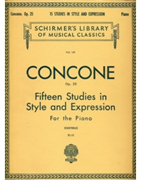  Concone - Fifteen Studies Op. 25 