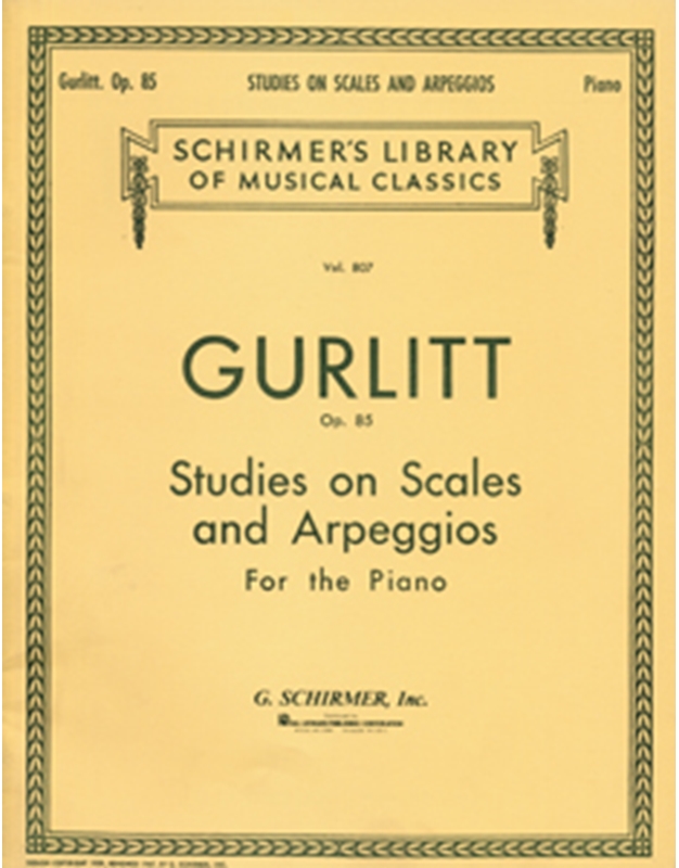  Gurlitt -  24 Studies on Sc.and Arp. Op. 85 