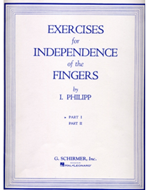 Philip I - Exercises for Independence of the Fingers